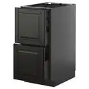 Bild 1 von METOD / KNIVSHULT Uschr 2 Fr/2 ni+1 haho+1 ho Sch, schwarzgrau/Bodbyn schwarz, 40x60 cm