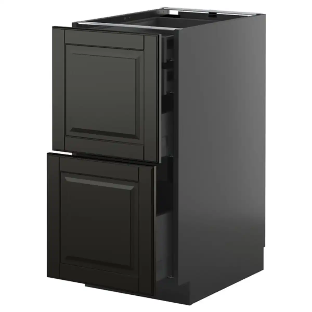 Bild 1 von METOD / KNIVSHULT Uschr 2 Fr/2 ni+1 haho+1 ho Sch, schwarzgrau/Bodbyn schwarz, 40x60 cm