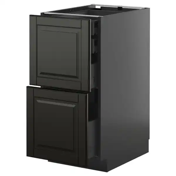 Bild 1 von METOD / KNIVSHULT Uschr 2 Fr/2 ni+1 haho+1 ho Sch, schwarzgrau/Bodbyn schwarz, 40x60 cm