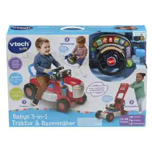 VTech - 3 in 1 Traktor & Rasenm&#228;her