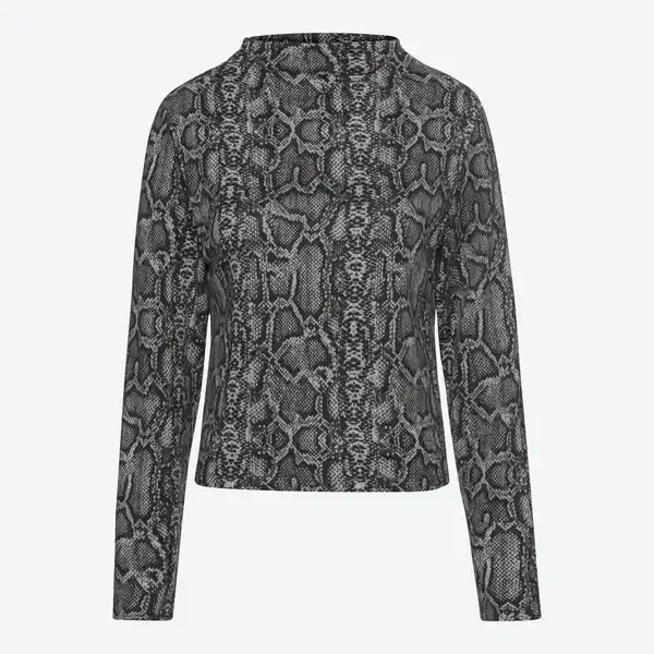 Bild 3 von Damen-Langarmshirt mit Schlangen-Muster