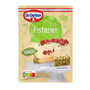 DR. OETKER Backdekor, Gehackte Pistazien