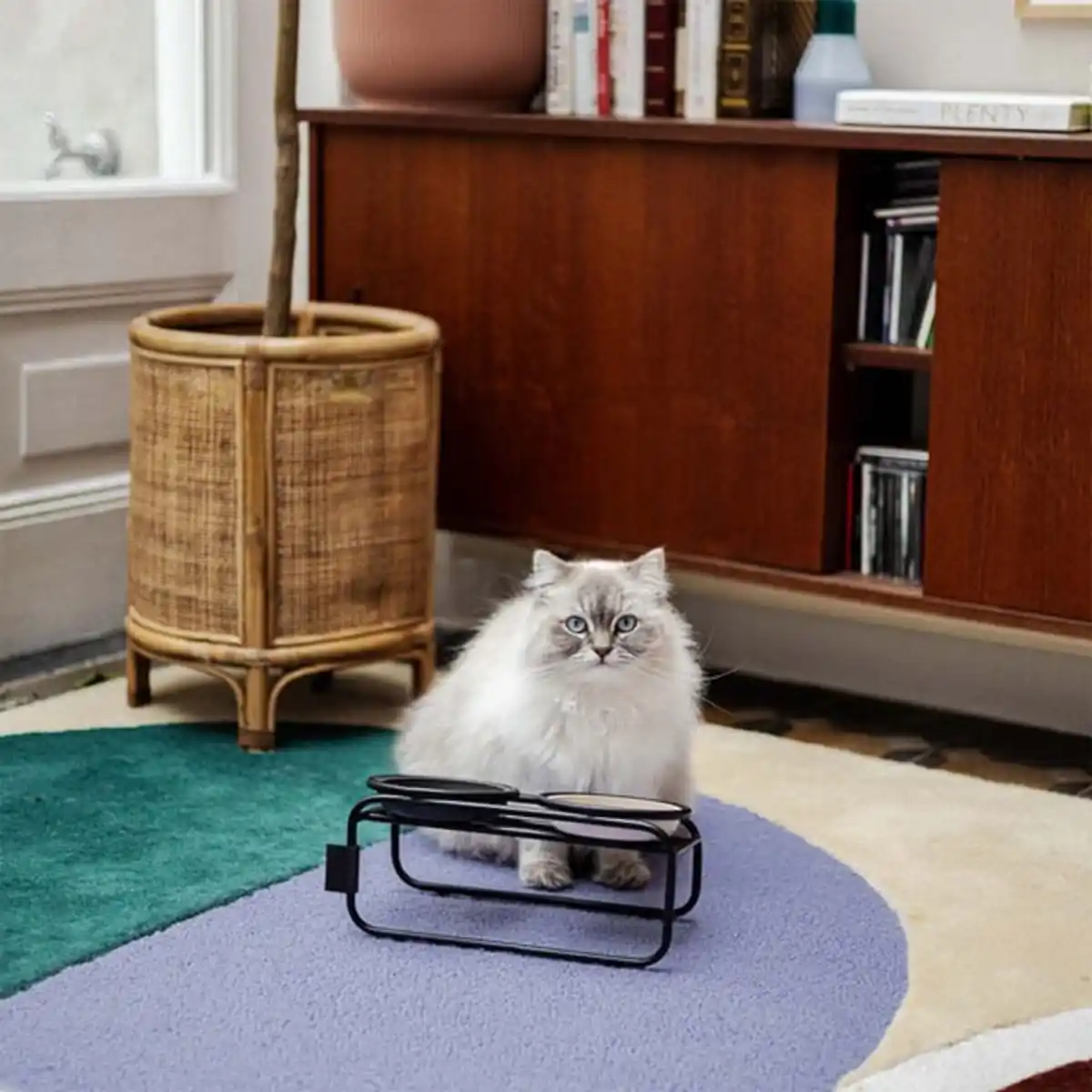 Bild 4 von District 70 Ständer BUTLER für BAMBOO Näpfe Katze 180ml