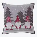 Bild 1 von Kissenhülle mit Weihnachtswichteln, ca. 40x40 cm