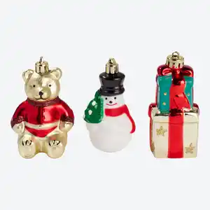 Weihnachtsbaum-AnhÀnger-Figuren, 3er-Set, Höhe ca. 9 cm