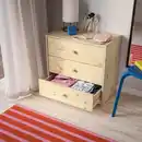 Bild 3 von RAST Kommode mit 3 Schubladen, Kiefer, 60x59 cm