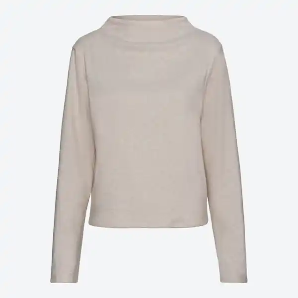 Bild 2 von Damen-Langarmshirt mit Stehkragen