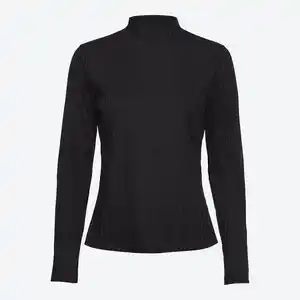 Damen-Langarmshirt mit Struktur