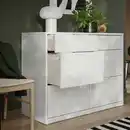 Bild 4 von TONSTAD Kommode mit 6 Schubladen, elfenbeinweiß, 120x47x91 cm