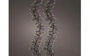 LED Lichterkette, bunt, 700 cm