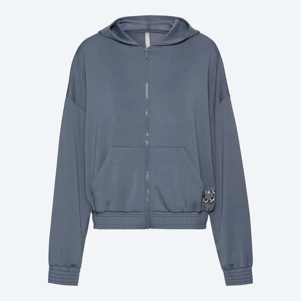 Bild 1 von Damen-Hoodie-Cardigan aus Modal-Mix