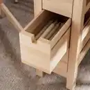 Bild 3 von NORDEN / KYRRE Tisch und 4 Hocker, Birke/Birke, 26/89/152 cm