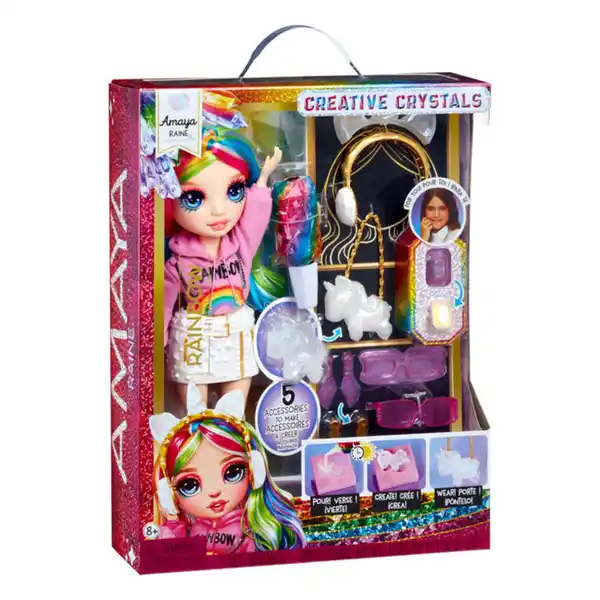 Bild 1 von Rainbow High - Creative Crystals - Modepuppe - Amaya Raine