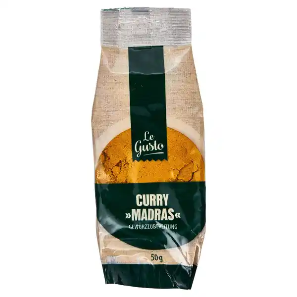Bild 1 von LE GUSTO Kräuter und Gewürze im Nachfüllbeutel 50 g, Curry