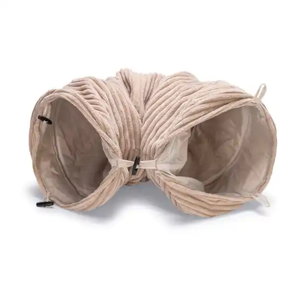 Bild 3 von Designed by Lotte Katzentunnel RIBBED rosa 25x75cm