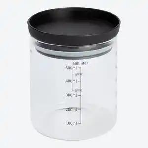 Vorratsbehälter mit Skala, Ø ca. 10 cm