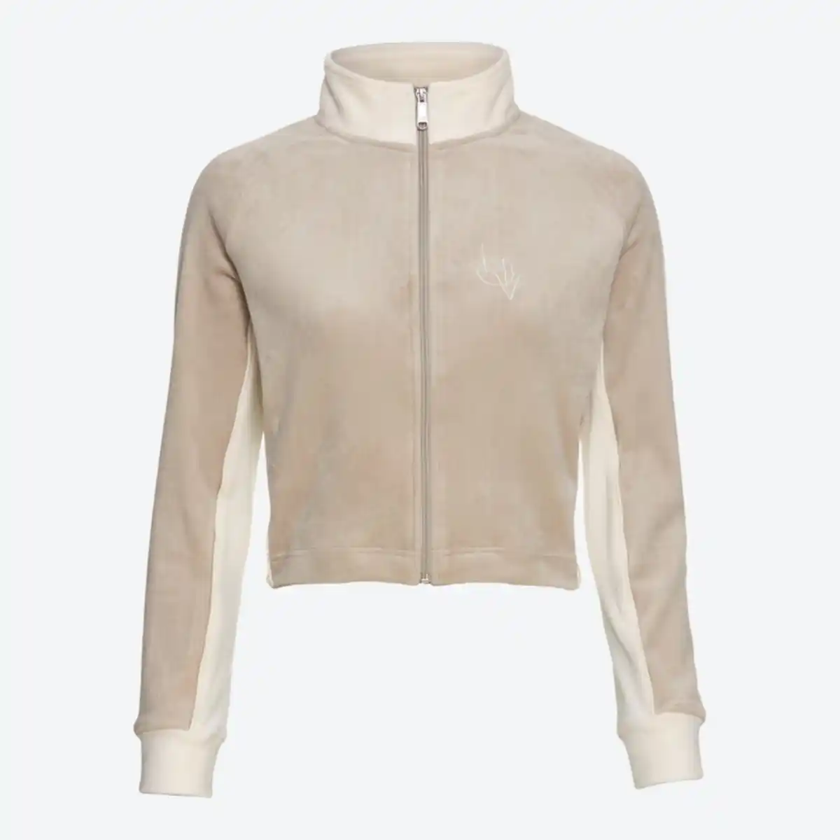 Bild 2 von Damen-Flausch-Sweatjacke mit Stickerei