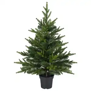 VINTERFINT Topfpflanze, künstlich, drinnen/draußen/Weihnachtsbaum grün, 15 cm