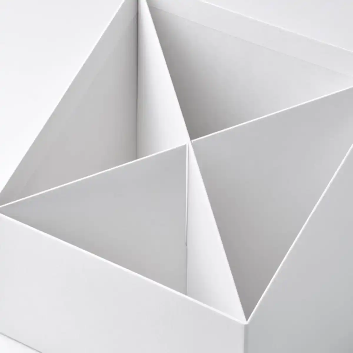 Bild 4 von FJÄDERHARV Schreibutensilienfach, weiß, 16x16 cm