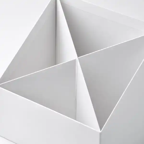 Bild 4 von FJÄDERHARV Schreibutensilienfach, weiß, 16x16 cm