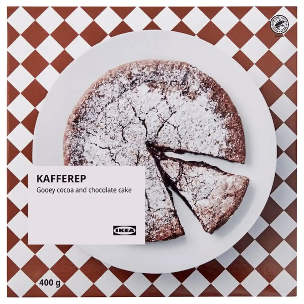 Bild 1 von KAFFEREP Kakao-Schokoladen-Kuchen, gefroren Rainforest Alliance Certified, 400 g