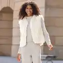 Bild 1 von Damen-Outdoor-Kunstfellweste