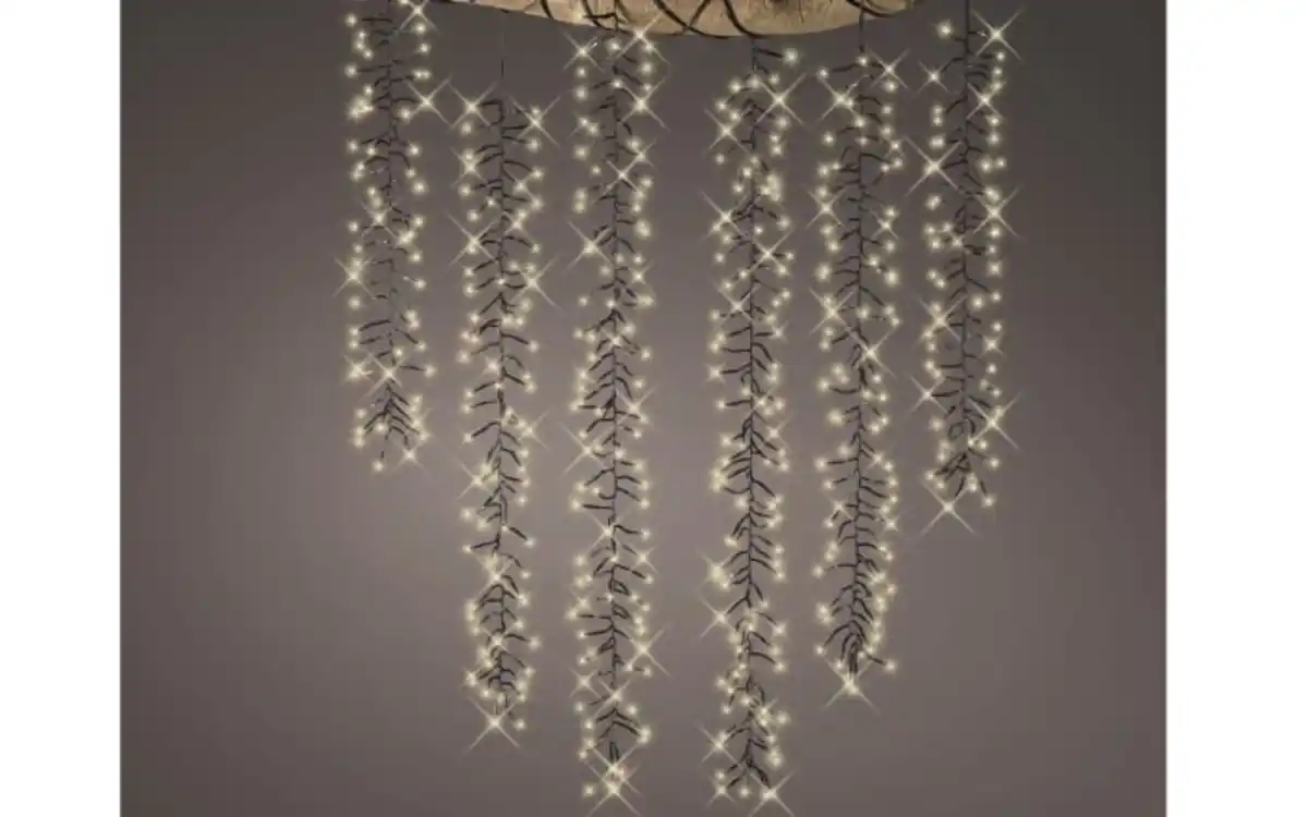 Bild 1 von LED Kaskadenbeleuchtung, schwarz/weiß