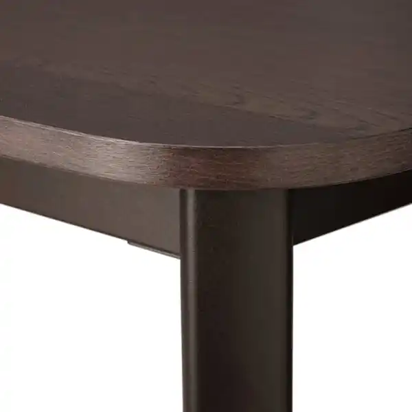 Bild 3 von STRANDTORP / BERGMUND Tisch und 4 Stühle, braun/Gunnared mittelgrau, 150/205/260 cm