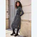 Bild 1 von Damen-Kleid mit Gürtelband