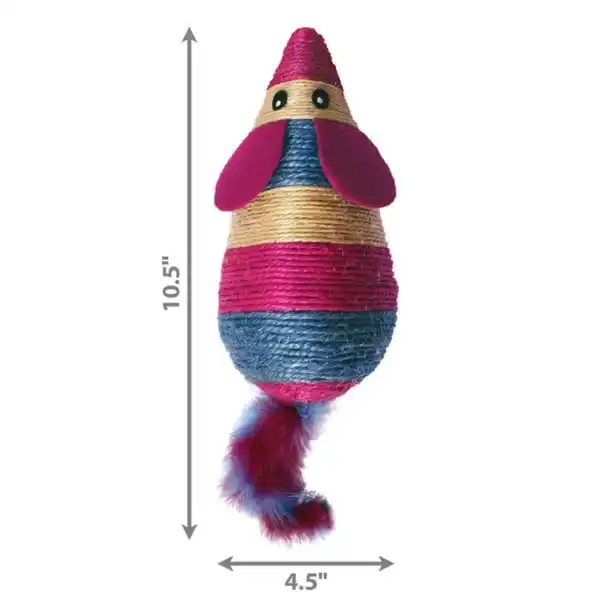 Bild 3 von KONG Katzenspielzeug Wrangler Scratch Maus