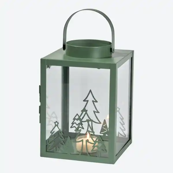 Bild 4 von Laterne aus Metall, ca. 13x13x19 cm