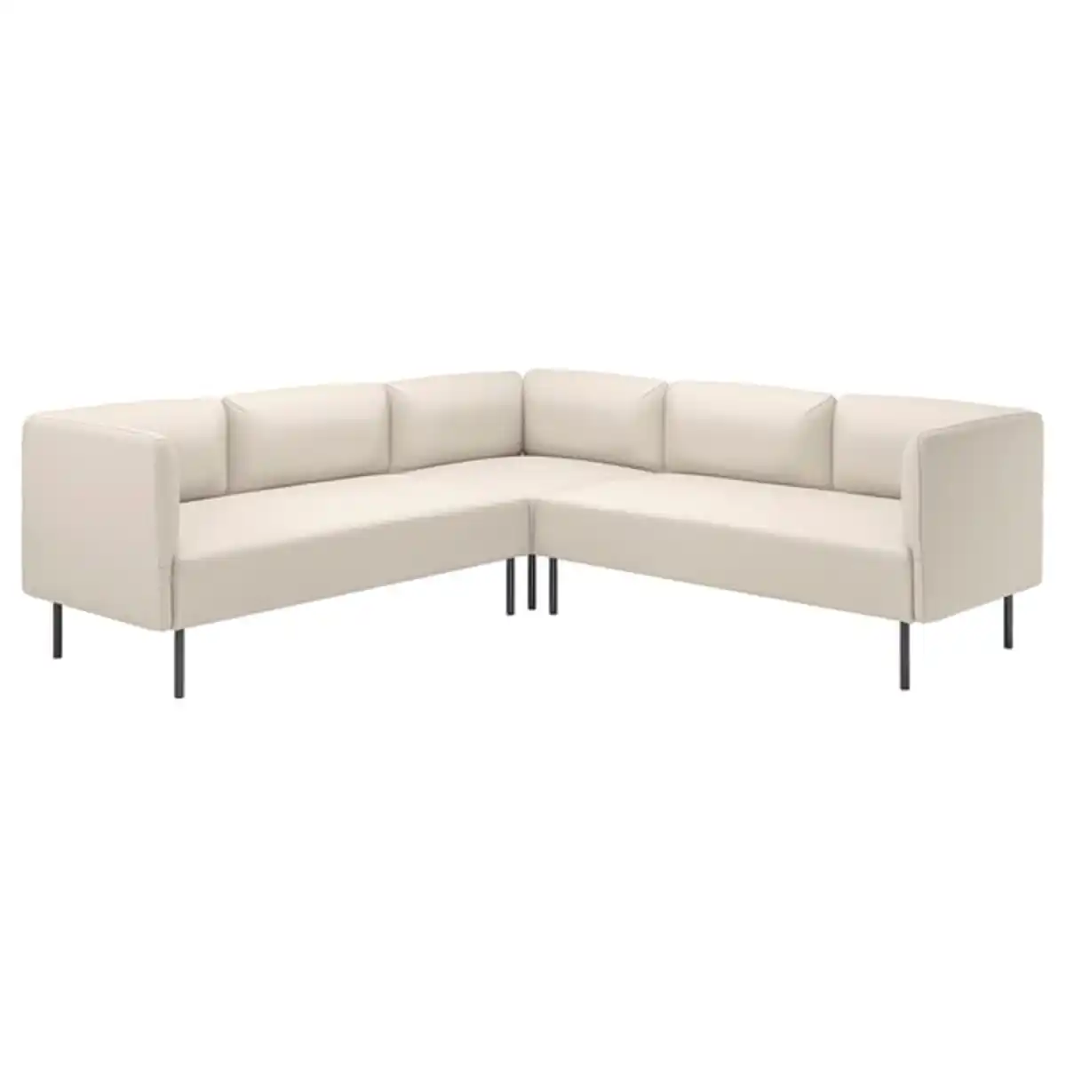 Bild 1 von LILLEHEM Modulecksofa 4-sitzig, Vissle beige/Metall