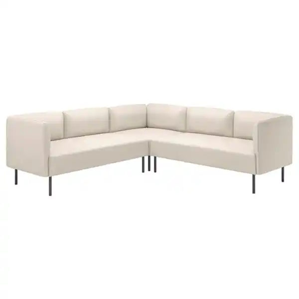 Bild 1 von LILLEHEM Modulecksofa 4-sitzig, Vissle beige/Metall