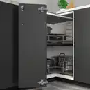 Bild 2 von METOD Korpus Eckunterschrank, weiß, 88x60x80 cm