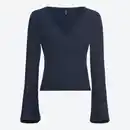 Bild 2 von Damen-Langarmshirt mit Trompetenärmeln