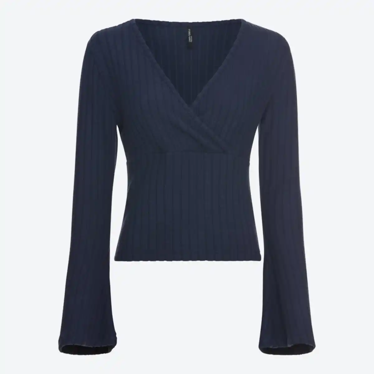 Bild 2 von Damen-Langarmshirt mit Trompetenärmeln