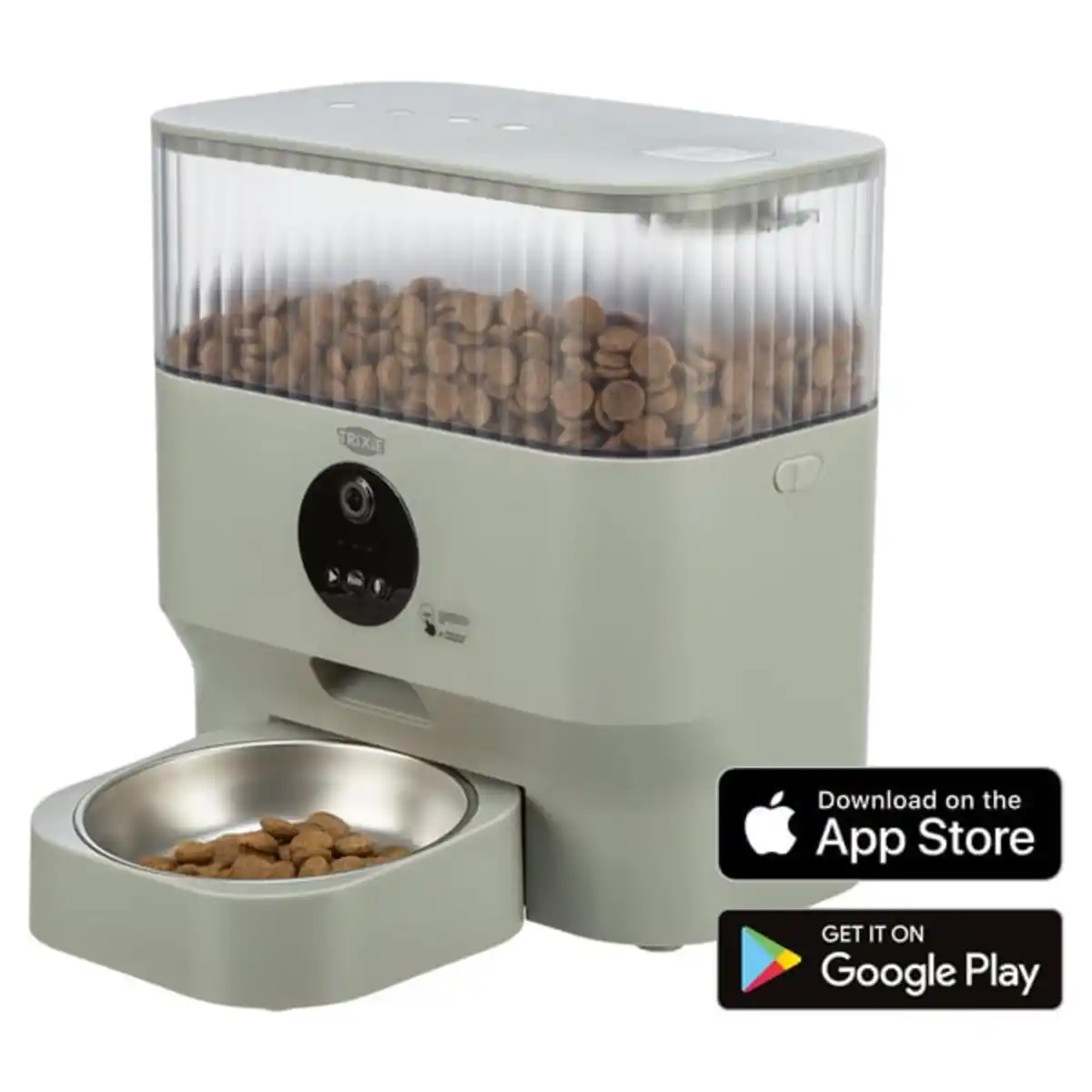 Bild 2 von Trixie Futterautomat TX-C Smart 5 l hellgrau