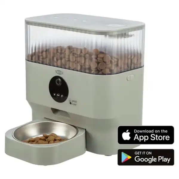 Bild 2 von Trixie Futterautomat TX-C Smart 5 l hellgrau