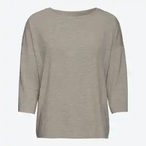 Damen-Langarmshirt mit Lurex-Effektgarn