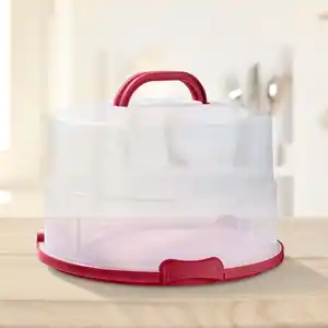 Tortentransportbox, höhenverstellbar, ca. 34,5 cm x 22 cm