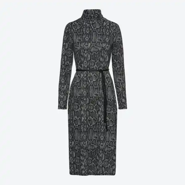 Bild 2 von Damen-Kleid mit Gürtelband