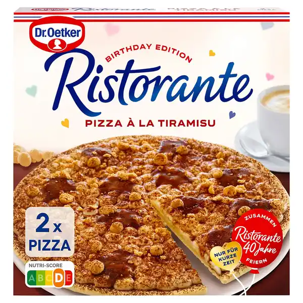 Bild 1 von DR. OETKER Ristorante à la Tiramisu 2er-Pack 538 g