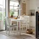 Bild 2 von NÄSINGE Tisch, weiß, 80x60 cm