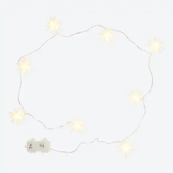 Bild 4 von LED-Lichterkette "Sterne" mit Timerfunktion, ca. 170 cm