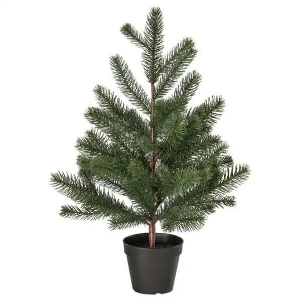 Bild 1 von VINTERFINT Topfpflanze, künstlich, drinnen/draußen/Weihnachtsbaum grün, 12 cm