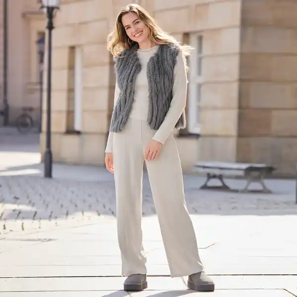 Bild 1 von Damen-Hose mit weitem Bein