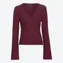 Bild 3 von Damen-Langarmshirt mit Trompetenärmeln