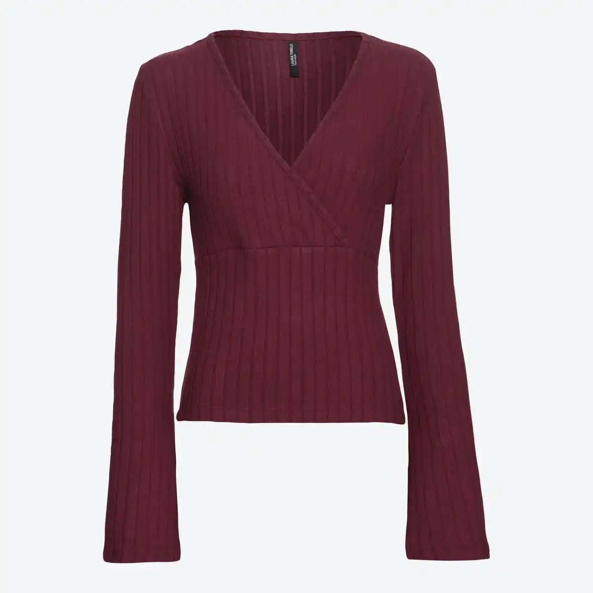 Bild 3 von Damen-Langarmshirt mit Trompetenärmeln