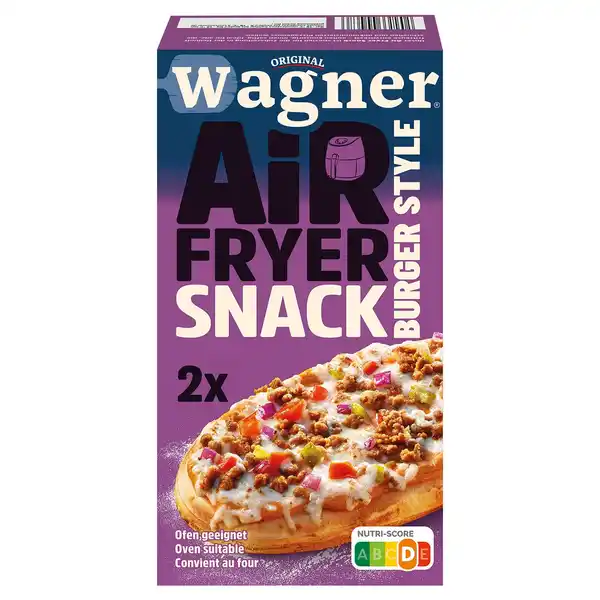 Bild 1 von ORIGINAL WAGNER Airfryer Snack Burger 2er-Pack 195 g