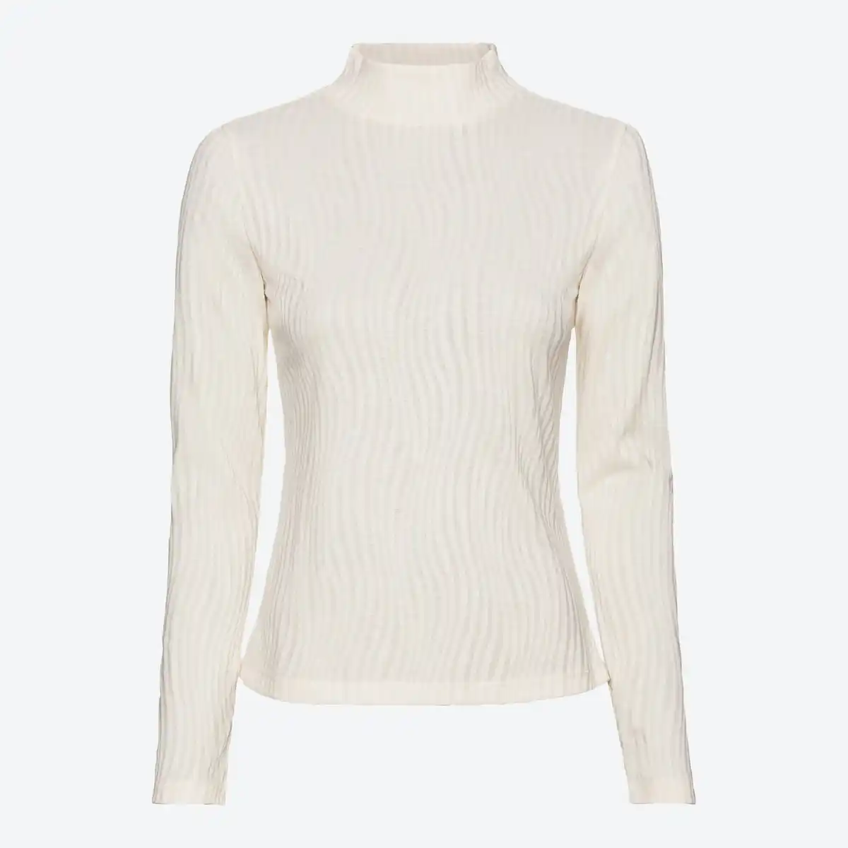 Bild 3 von Damen-Langarmshirt mit Struktur